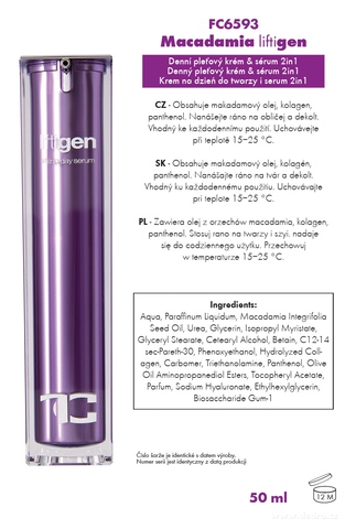 Etiketa k výrobku FC6593