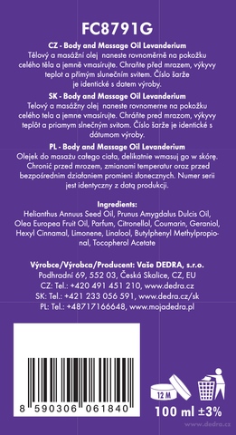 Etiketa k výrobku FC6746