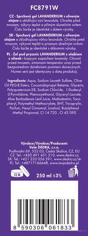 Etiketa k výrobku FC6746