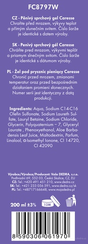 Etykieta produktu FC8797W Etykieta produktu FC8797W