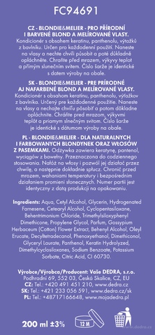 Etiketa k výrobku FC94691 Etiketa k výrobku FC94691