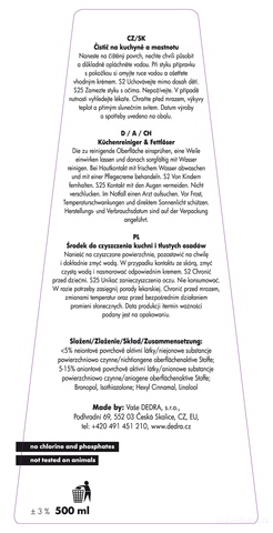 Etiketa k výrobku GB0230