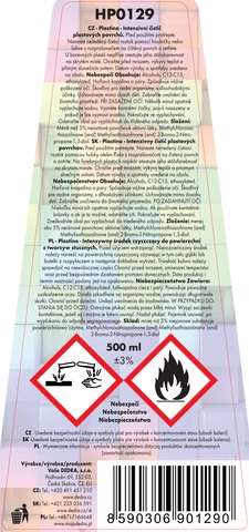 Etiketa k výrobku HP0129