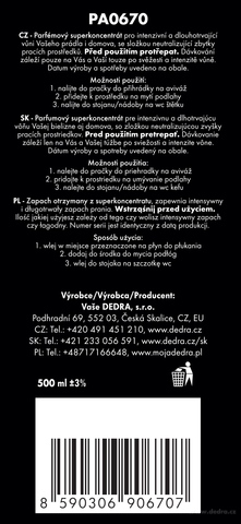 Etykieta produktu PA0670