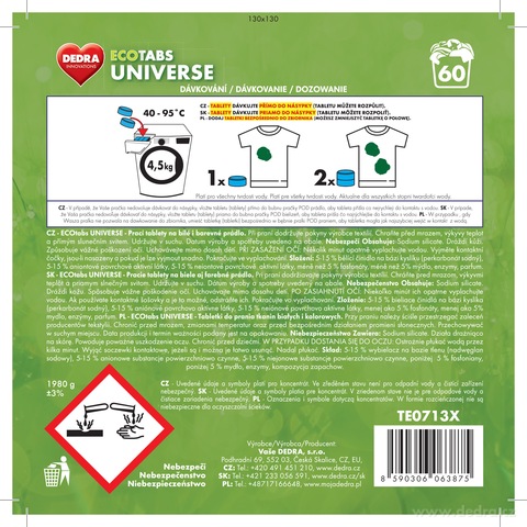 Etykieta produktu TE0713X Etykieta produktu TE0713X