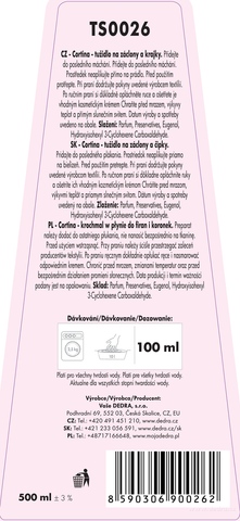 Etykieta produktu TS0026