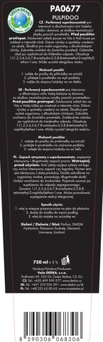 Etiketa k výrobku CP0543 Etiketa k výrobku CP0543