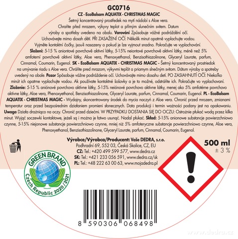 Etykieta produktu GC07161