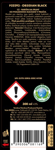 Etiketa k výrobku FC0293