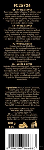 Etiketa k výrobku FC25726X