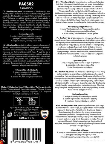 Etiketa k výrobku CP85066