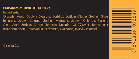 Etiketa k výrobku FC0586M