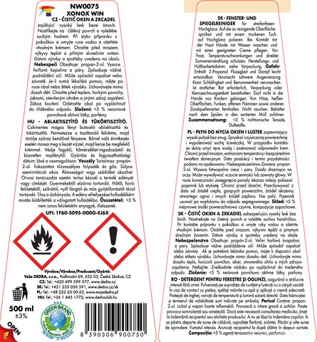 Etykieta produktu NW0075