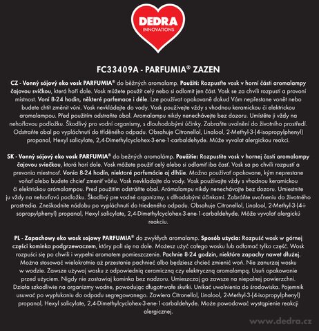 Etiketa k výrobku FC33409A