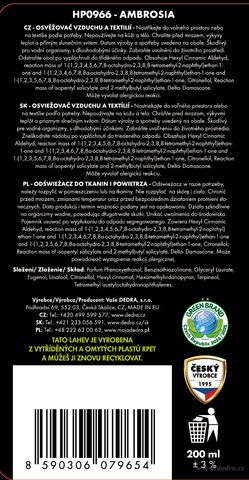 Etykieta produktu HP0966