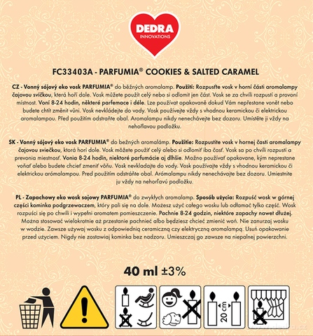 Etiketa k výrobku FC33403A