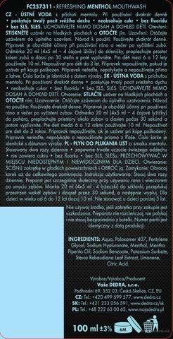 Etiketa k výrobku FC257311