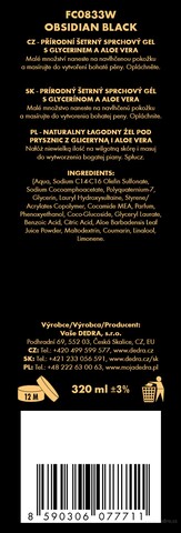 Etykieta produktu FC0833W