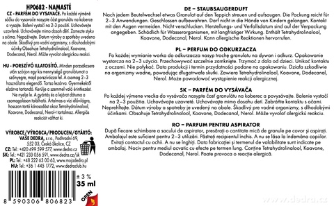 Etiketa k výrobku HP0682