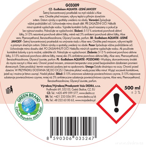 Etykieta produktu GC03091