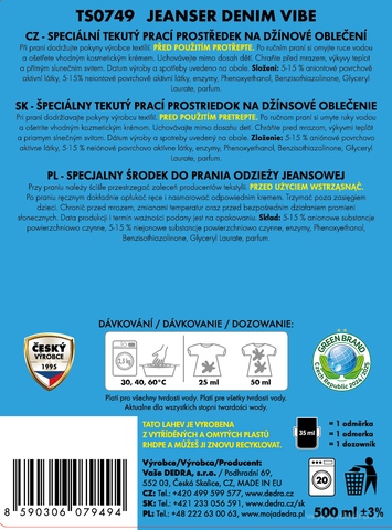 Etykieta produktu TS0749