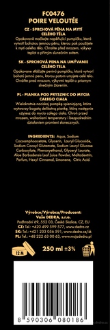 Etykieta produktu FC0476