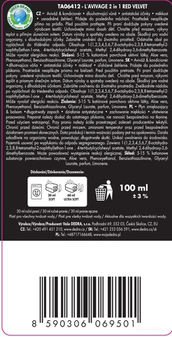 Etiketa k výrobku CP0213