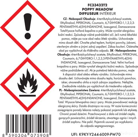 Etykieta produktu FC33432T2