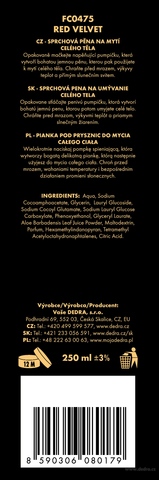 Etykieta produktu FC0475