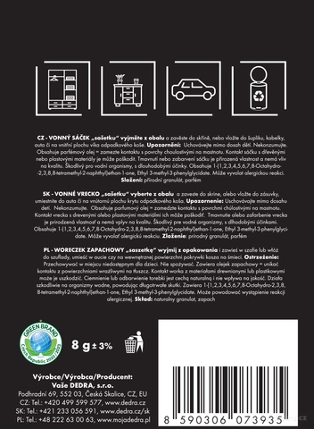 Etiketa k výrobku FC33405H