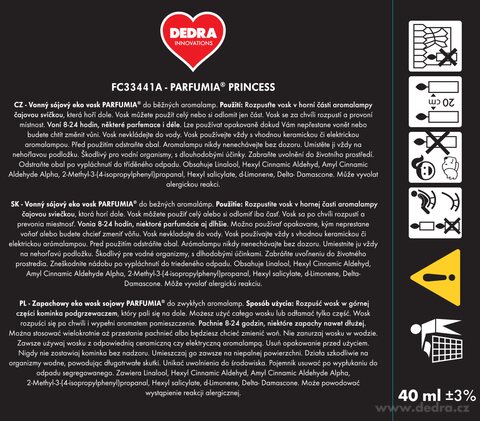 Etiketa k výrobku FC33441A