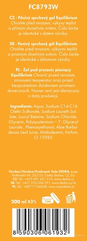 Etiketa k výrobku FC8793S