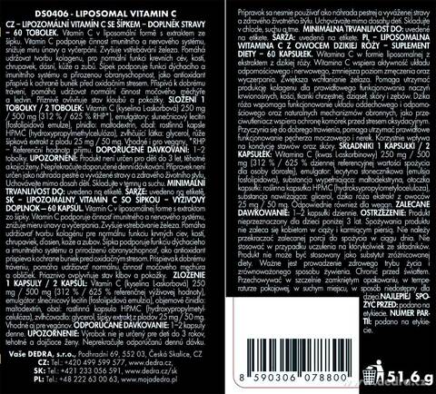 Etykieta produktu DS0402X