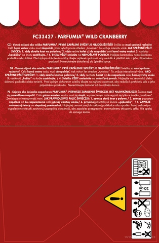 Etiketa k výrobku FC33427