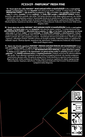 Etiketa k výrobku FC33429