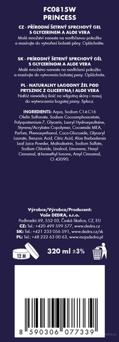 Etykieta produktu FC0815W