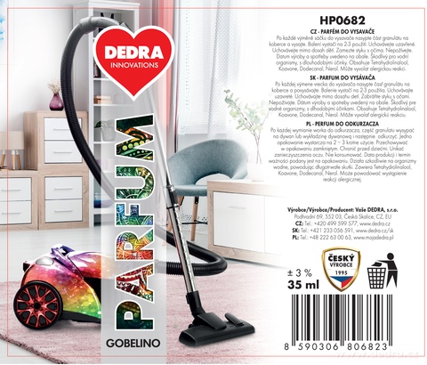 Etykieta produktu HP0682