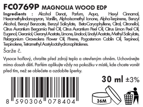 Etykieta produktu FC0769P