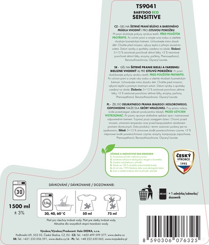 Etiketa k výrobku TS9041C