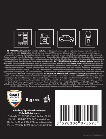 Etykieta produktu FC33421H