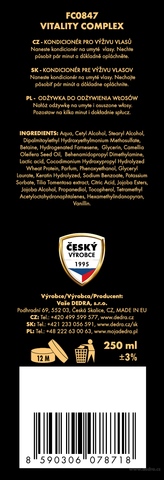 Etykieta produktu FC0847