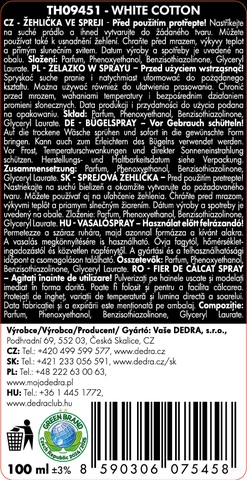 Etiketa k výrobku TH09451