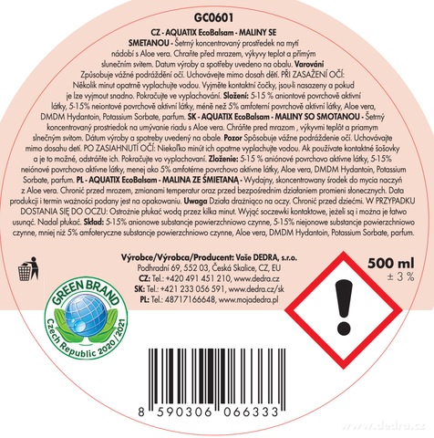 Etykieta produktu GC06011