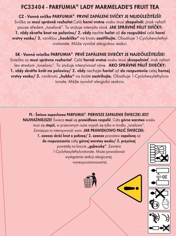 Etiketa k výrobku FC33404X