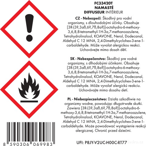 Etykieta produktu FC33420T4