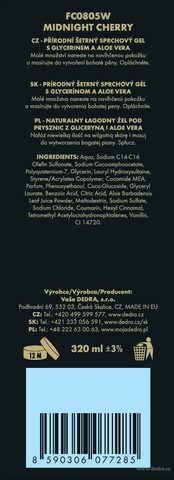 Etykieta produktu FC1025X