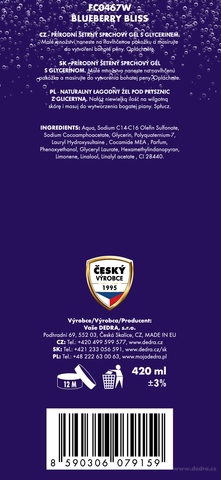 Etiketa k výrobku FC0467W