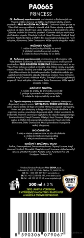 Etykieta produktu PA0665