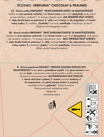 Etiketa k výrobku FC33402X