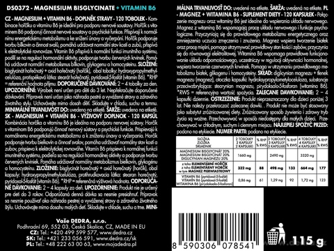 Etykieta produktu DS0372